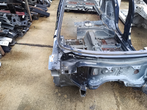 Front right quarter Mazda 3 19 - blue, on the body