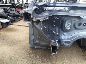 Front right quarter Mazda 3 19 - blue, on the body