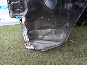 Quarter wing rear right Toyota Rav4 19-20 on the body, black, painted blue, made, dented, pokes