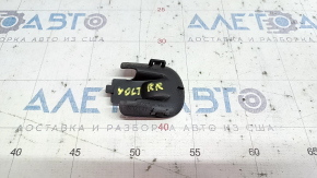 Right lower arch trim plug Chevrolet Volt 11-15 dark gray