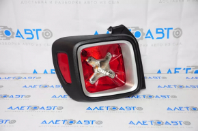 Left headlight Jeep Renegade 15-18 pre-rest gray frame,