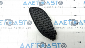 Front bumper grille left Mercedes CLA 17-19 without fog lights, structure, bumps