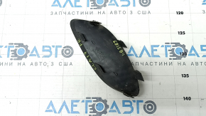 Front bumper grille right Mercedes CLA 17-19 without fog lights, structure, bumps