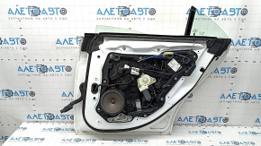 Door assembly rear right Mercedes CLA 14-19 keyless, white 149, chips