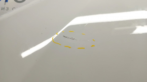 Bare hood BMW 5 G30 17-23 aluminum, white 300, chips, sand