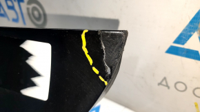 Lower trunk door molding Infiniti JX35 QX60 16-rest, crack, scratches