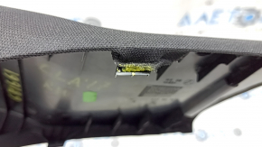 Center pillar trim upper belt right Mercedes CLA 14-19 black, broken fasteners