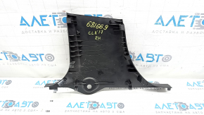 Center pillar trim lower right Mercedes CLA 14-19 black, worn