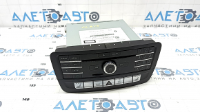 Radio tape recorder Mercedes CLA 14-19 black with chrome