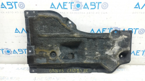 Rear right underbody protection Mazda CX-30 20 - worn, tears