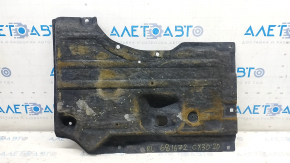 Rear left underbody protection Mazda CX-30 20 - worn, tears