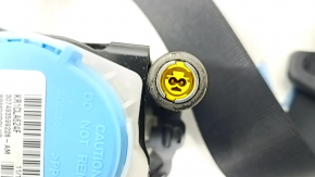 Seat belt rear left Mercedes CLA 14-19 black, worn