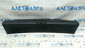 Tesla Model S 16-20 rest rear trunk opening trim, black, scratches, abrasions