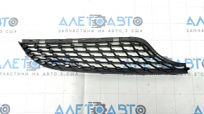 Radiator grill lower right Mercedes CLA 17-19 mesh, black, broken