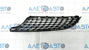 Radiator grill lower right Mercedes CLA 17-19 mesh, black, broken