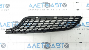 Radiator grill lower left Mercedes CLA 17-19 mesh, black