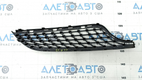 Radiator grill lower left Mercedes CLA 17-19 mesh, black