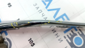 Front bumper molding right Mercedes CLA 17-19 chrome, scratches, cracks, bumps