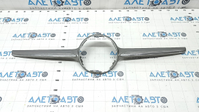 Grille trim grill Mercedes CLA 14-19 Taiwan, gray with chrome moldings, broken fasteners, sand