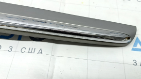 Grille trim grill Mercedes CLA 14-19 Taiwan, gray with chrome moldings, broken fasteners, sand