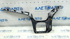 Dashboard trim center lower Ford C-max MK2 13-18 gray, black gloss, scratches