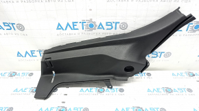 Rear pillar trim left lower Mercedes CLA 14-19 black, scratches