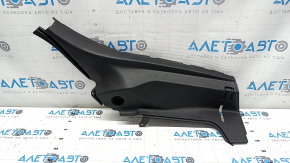 Rear pillar trim right lower Mercedes CLA 14-19 black, scratches