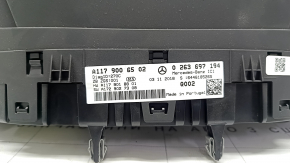 Instrument cluster Mercedes CLA 250 17-19 48k screen coating defect