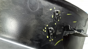 Rear pillar trim lower right Tesla Model S 16-20 rest, black, with beige insert, scratches, broken fasteners