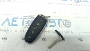 Ford C-max MK2 13-18 5-button key, scratches, chrome is worn out