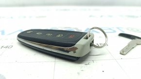 Ford C-max MK2 13-18 5-button key, scratches, chrome is worn out