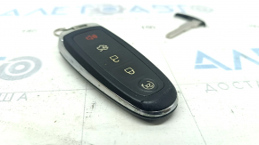 Ford C-max MK2 13-18 5-button key, scratches, chrome is worn out