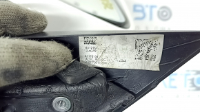 Side mirror left Mercedes CLA 14-19 BSM, auto-dimming, turn signal, 10+6 pins, white, worn
