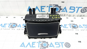 Mercedes CLA 14-19 center console ashtray with cigarette lighter, black with chrome, scratches
