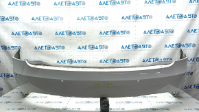 Rear bumper bare Tesla Model S 16-20 rest, for 6 parking sensors, white, made