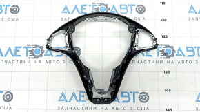Mercedes CLA 14-19 steering wheel trim black with chrome, cracks in fasteners