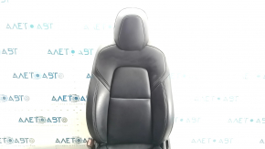 Tesla Model 3 18 Driver's Seat - Black Leather, with Airbag, Electric, Heating with Tensioner, Scratches
