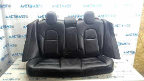 Rear row of seats 2 row Tesla Model 3 18- leather black, heated
