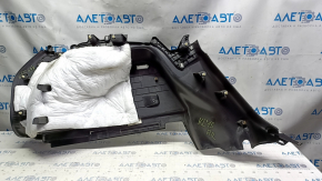 Arch trim right Jeep Cherokee KL 14-14 black, deep scratches