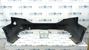 Bare rear bumper Alfa Romeo Giulia 17-18 for parking sensors, blue, dented, scratches, cracks