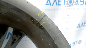 Wheel disk R18x7.5J ET:52 Mercedes CLA 14-19 curb, for repair