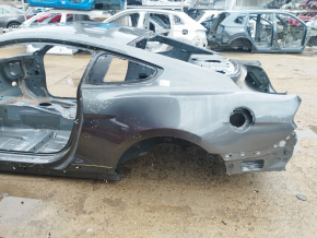Quarter wing rear left Ford Mustang mk6 15- coupe, on the body, graphite, bumps