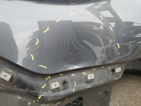 Quarter wing rear right Ford Mustang mk6 15- coupe, on the body, graphite, bumps, dented