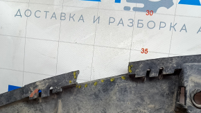 Tesla Model 3 18 rear bumper guard - no towbar, broken mount, missing fragment, scuffed