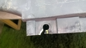 Tesla Model 3 18 rear bumper guard - no towbar, broken mount, missing fragment, scuffed