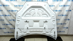 Hood bare Tesla Model S 16-20 rest, aluminum, white PPSW, painted 0.2-0.3