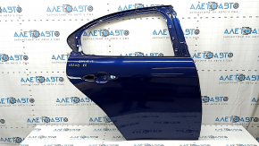 Bare rear right door Alfa Romeo Giulia 17 aluminum, blue 082, scratches