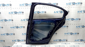 Bare rear right door Alfa Romeo Giulia 17 aluminum, blue 082, scratches