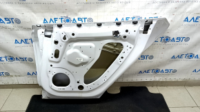 Door bare rear right Tesla Model S 12-20 white PPSW, painted 0.2-0.3