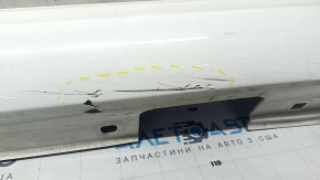 Left threshold Mercedes CLA 14-19 simple, white, scratches
